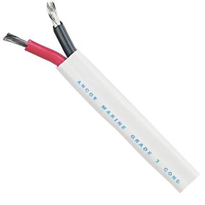 Ancor 120905 Duplex Cable, 8/2 AWG (2 x 8mm2), Flat - 50ft