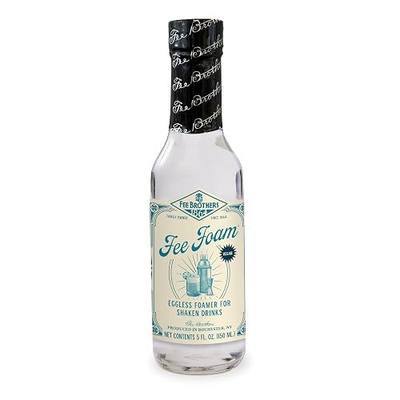 Fee Brothers Fee Foam Cocktail Foamer, 5 Fl Oz (Pack of 1) | Egg Substitute Mixer Often Used in Sours and Fizzes, Vegan-Friendly, Gluten Free