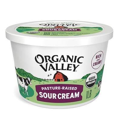 Organic Valley Organic Regular Sour Cream, 16 Oz
