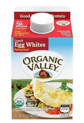 Organic Liquid Egg Whites, 16 oz
