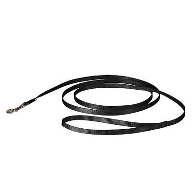 PetSafe Nylon Dog Leash - Strong, Durable, Traditional Style Leash with Easy to Use Bolt Snap - 3/8 in. x 6 ft., Black | Durable Nylon Leash with Easy on/off Bolt Snap Hook, Pairs Perfectly with Easy Walk Harness and Gentle Leader Headcollar