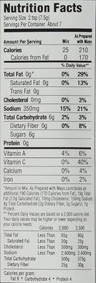 Concord Foods Coleslaw Mix, 1.87 Ounce (Pack of 18)