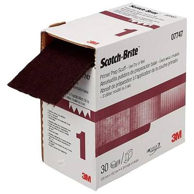 Cubitron Scotch-Brite Primer Prep Scuff 07747, 4-3/4 in x 15 ft