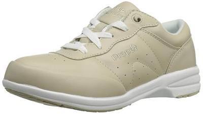 Propét Womens Washable Walking Walking Sneakers Athletic Shoes - Black
