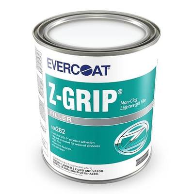 Evercoat Z-Grip Lightweight Body Filler for Aluminum, Fiberglass & More - 128 Fl Oz