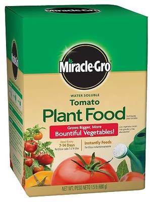 Miracle-Gro Water Soluble Tomato Plant Food, 1.5 lb.