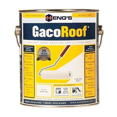 HENG'S INDUSTRIES 1 Gallon White Silicone Roof Coating GR1600-1