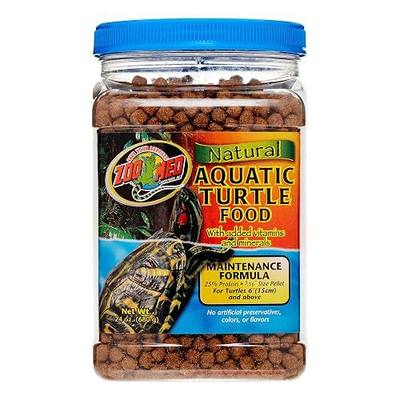Zoo Med Natural Aquatic Turtle Food, Maintenance Formula, 24-Ounce