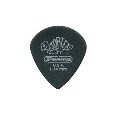 Jim Dunlop Tortex® Pitch Black Jazz III Pick 1.14MM - 12 Pack