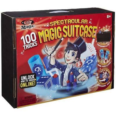 Ideal Magic Spectacular Magic Suitcase, Easy Way to Learn Magic Tricks with Props, Perfect for Beginner Magicians, Over 100 Tricks, For Ages 8 and up