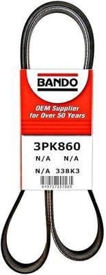 Bando USA 3PK860 OEM Quality Serpentine Belt
