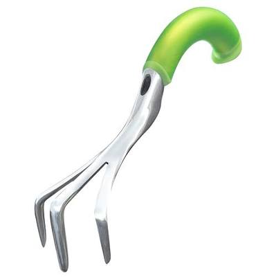Radius Garden NRG103 103 Ergonomic Aluminum Hand Cultivator, Original Green
