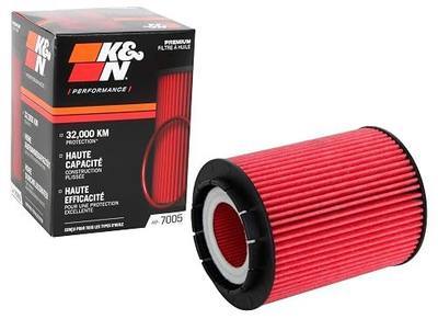 K&N Premium Oil Filter: 20,000 Mile Engine Protection: Compatible with Select AUDI/PORSCHE/VOLKSWAGEN/FORD Vehicle Models (See Product Description for Full List of Compatible Vehicles), HP-7005