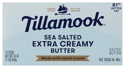 Tillamook Salted Butter Spread, 16oz