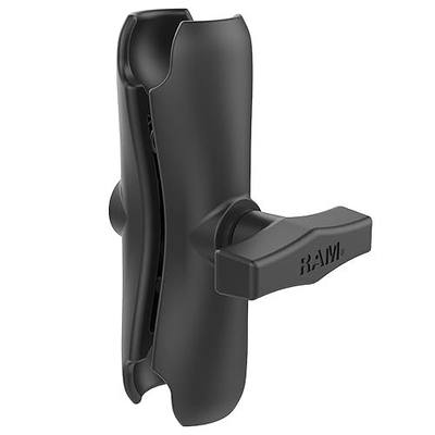 RAM MOUNTS Medium Double Socket Arm for C Size 1.5" Balls | Marine-grade aluminum connector arm, compatible with C Size 1.5" ball bases