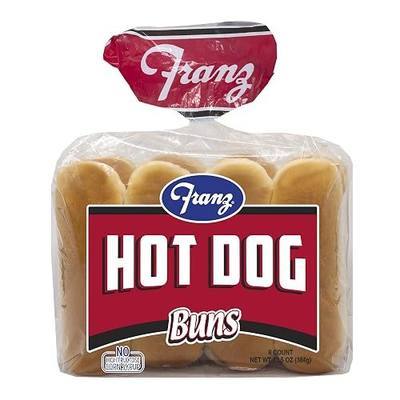 Franz Classic Hot Dog Buns, 8 ct, 13.5 oz