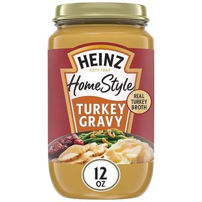 Heinz HomeStyle Gravy, Turkey, 12 oz Jar