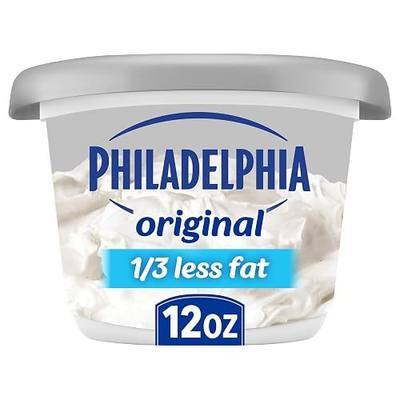Philadelphia Cream Cheese Spread, Reduced Fat, 12 oz Tub