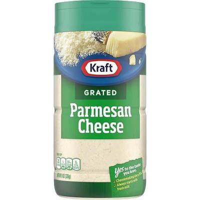 Kraft 100% Grated Parmesan Cheese Shaker (8 oz Bottle)