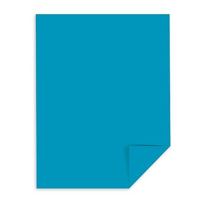 Astrobrights Color Cardstock, 65 lb Cover Weight, 8.5 x 11, Celestial Blue, 250/Pack