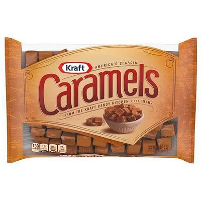 Kraft Candy Caramels, Individually Wrapped, 11 oz Bag