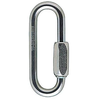 Petzl P15 GO Oval Steel Quick Link, 7 mm