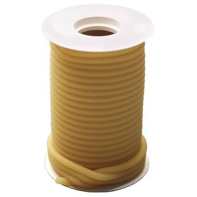 Graham-Field 3933 516 GF Health Natural Rubber Latex Surgical Tube, 3/16" Inner Diameter, 5/16" Outer Diameter, 50' Roll