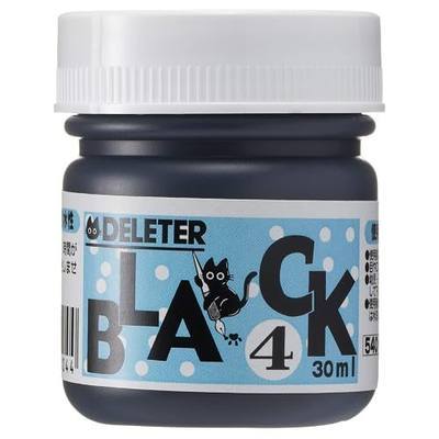 Deleter Matte Black Ink, Versatile Marker & Water Proof, 30ml/Bottle, 1 Bottle (341-0005), 1-Pack