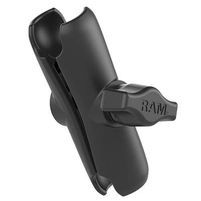 RAM Mounts Medium Double Socket Arm for B Size 1″ Ball Mount Components, RAM Mount Connector Arm, Marine-Grade Aluminum RAM-B-201U