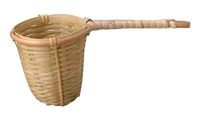 Helen’s Asian Kitchen Tea Strainer, Natural Bamboo, 3-Inches x 2.25-Inches
