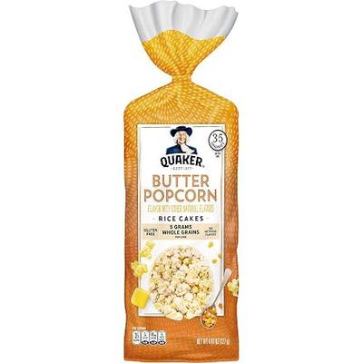 Quaker Buttered Popcorn Rice Cakes, 4.47 oz