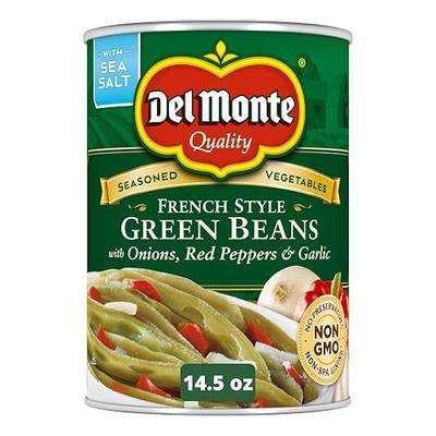 Del Monte Canned Seasoned French Style Green Beans, 14.5 Oz
