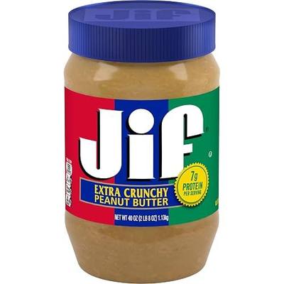 Jif Extra Crunchy Peanut Butter, 40 Oz. Jar