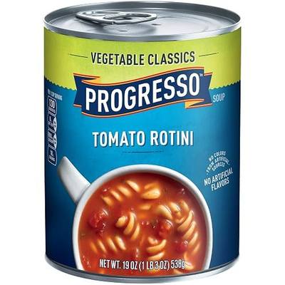 Progresso Low Fat Vegetable Classics Tomato Rotini Soup 19 oz Can