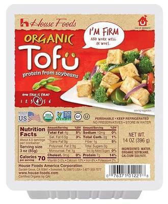 House Foods, Organic Firm Tofu, 14 oz