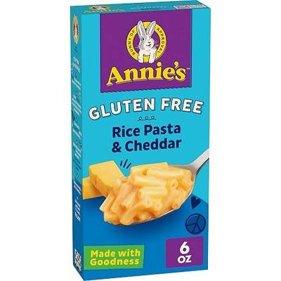 Annie's Gluten-Free Rice Pasta and Cheddar Mac & Cheese, 6 oz