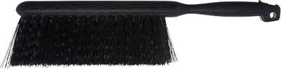 SPARTA Flo-Pac Bench Brush, Small Counter Broom with Handle for Cleaning Smooth Surfaces, 8", Black