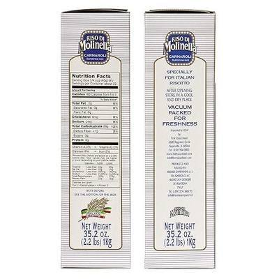 Carnaroli Riso di Molinella 2.2 Lb (Pack of 2)
