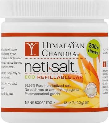 Himalayan Chandra Neti Pot Salt Jar, 12 oz