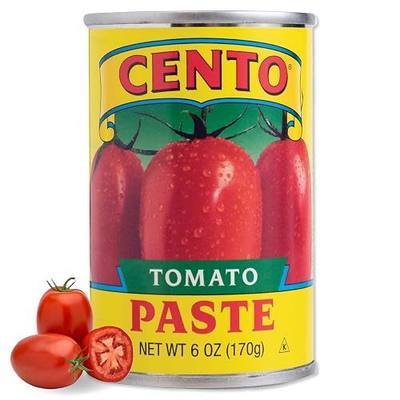 Cento Rich & Thick Tomato Paste, Low Sodium, Non-GMO, Gluten-Free, 6 oz
