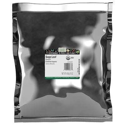 Frontier Co-op Organic Ground Sage Leaf 1lb