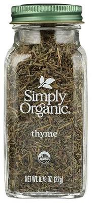 Simply Organic Whole Thyme Leaf, 0.78 Oz
