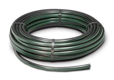 Rain Bird T63-100 Drip Irrigation 1/2" (0.634" OD) Blank Distribution Tubing, 100' Roll, Black