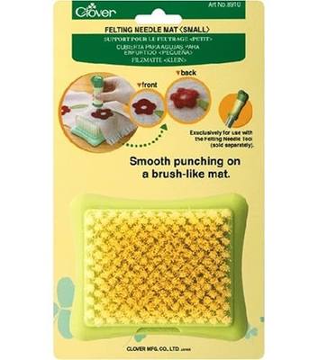 Clover 85397 Felting Needle Mat -Small-4-1/2 X3-3/4 X1-3/4