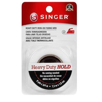 SINGER 00240 Heavy Duty Iron-On Fusing Web, Fabric Adhesive,