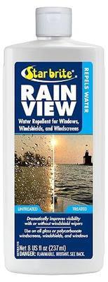 STAR BRITE Rain View Water Repellent for Glass Windshields - 8 OZ (088708)