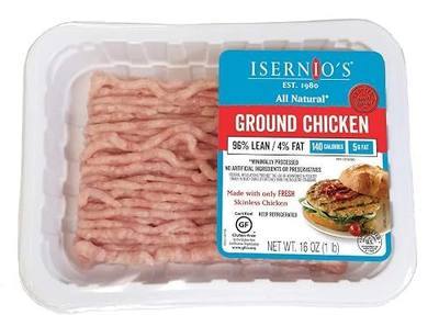 Isernio's, All-Natural Ground Chicken, 13.3 oz