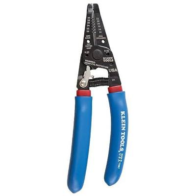 Klein Tools 11057 Wire Cutter/Stripper, Made in USA, Heavy Duty Cutter for 20-30 AWG Solid and 22-32 AWG Stranded Wire