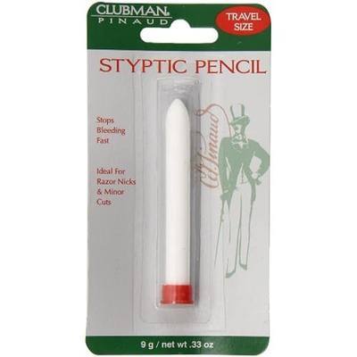 Pinaud Clubman styptic pencil for nick relief - 0.33 oz, 2 pack