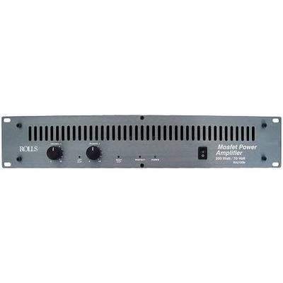 Rolls RA2100b 2-Channel 100 Watts/RMS Channel @ 4 Ohms Power Amplifier